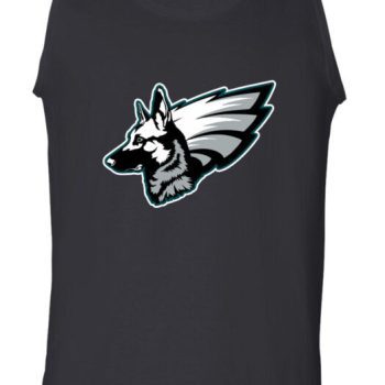Philadelphia Eagles Super Bowl Underdogs German Shephard Unisex Tank Top