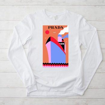 Prada Boat Kid Tee Unisex Longsleeve Shirt LTB0601
