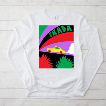 Prada Car Dotilo Kid Tee Unisex Longsleeve Shirt LTB0599