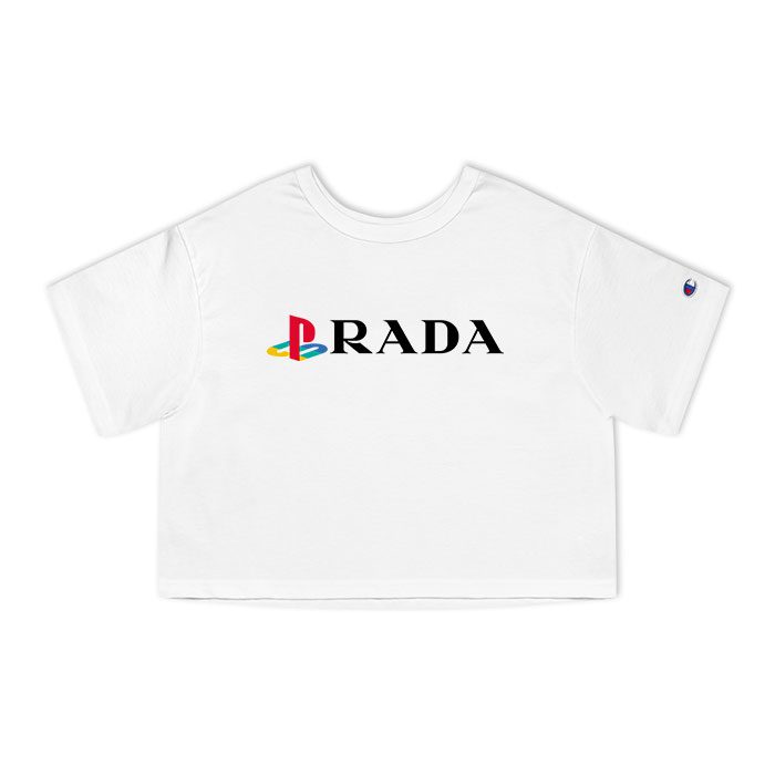 Prada Playstation Champion Women Cropped T-Shirt CTB2559