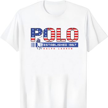 Ralph Lauren Camiseta Polo Infantil Lettering Branca Kid Tee Unisex T-Shirt TTB1782