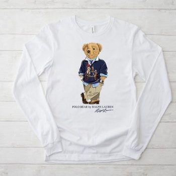 Ralph Lauren Polo Bear Teddy Kid Tee Unisex Longsleeve ShirtLTB0776