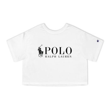 Ralph Lauren Polo Logo Luxury Champion Women Cropped T-Shirt CTB2743
