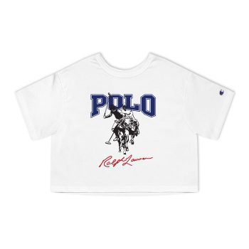 Ralph Lauren Polo Logo Luxury Champion Women Cropped T-Shirt CTB2754