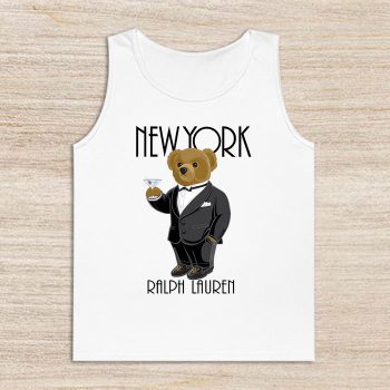 Ralph Lauren Polo New York Bear Teddy Unisex Tank Top TTTB0915