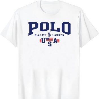 Ralph Lauren Polo Plag USA Kid Tee Unisex T-Shirt TTB1780