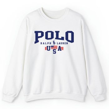 Ralph Lauren Polo Plag Usa Crewneck Sweatshirt CSTB0773