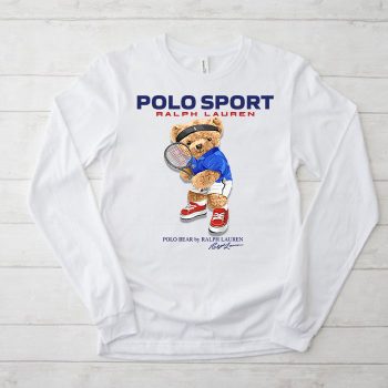 Ralph Lauren Polo Sport Bear Teddy Kid Tee Unisex Longsleeve ShirtLTB0782