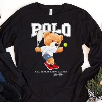 Ralph Lauren Polo Sport Bear Teddy Kid Tee Unisex Longsleeve ShirtLTB0785