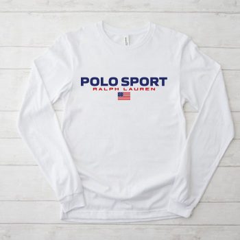 Ralph Lauren Polo Sport Plag Usa Kid Tee Unisex LongsleeveShirt LTB0759