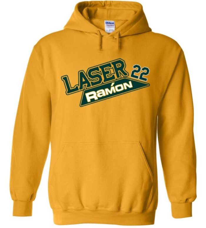 Rama³N Laureano Oakland Athletics "Laser Ramon" Hooded Sweatshirt Unisex Hoodie