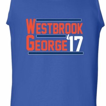 Russell Westbrook Paul George Okc 17 Unisex Tank Top