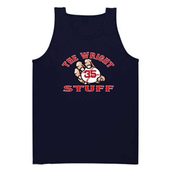 Steven Wright Boston Red Sox "The Wright Stuff" Unisex Tank Top