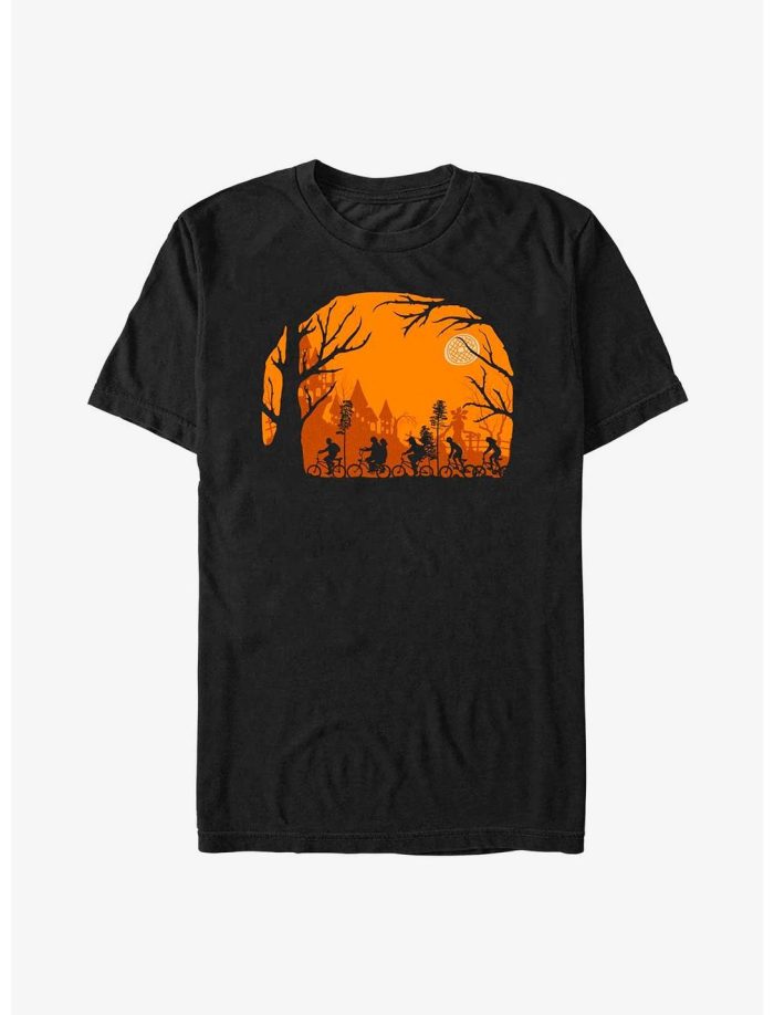 Stranger Things Halloween Silhouette Kid Tee - Unisex T-Shirt HTS3569