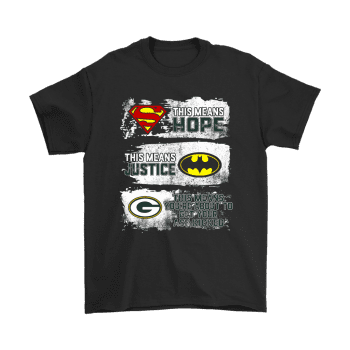 Superman Batman Green Bay Packers Mean Kick Your Ass Unisex T-Shirt Kid T-Shirt LTS3971