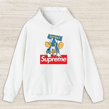 Supreme Donald Duck Unisex Pullover Hoodie HTB1213