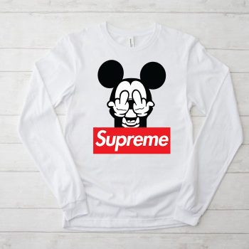 Supreme Mickey Mouse Kid Tee Unisex Longsleeve Shirt LTB0941