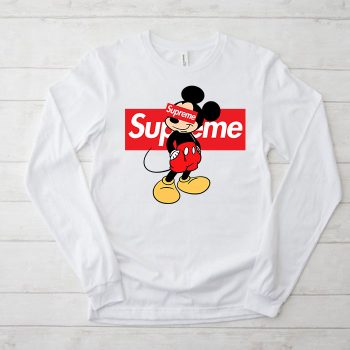 Supreme Mickey Mouse Kid Tee Unisex Longsleeve Shirt LTB0958