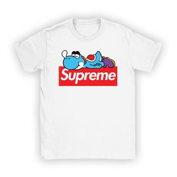 Supreme Yoshi Blue Mario Kid Tee Unisex T-Shirt TTB1989