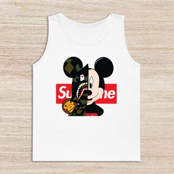 Supreme x BAPE Mickey Mouse Unisex Tank Top TTTB1079