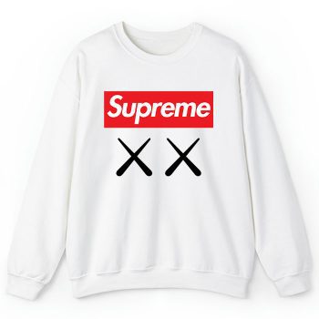 Supreme x Kaws Logo Crewneck Sweatshirt CSTB0961