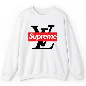 Supreme x Louis Vuitton Luxury Logo Crewneck Sweatshirt CSTB0983