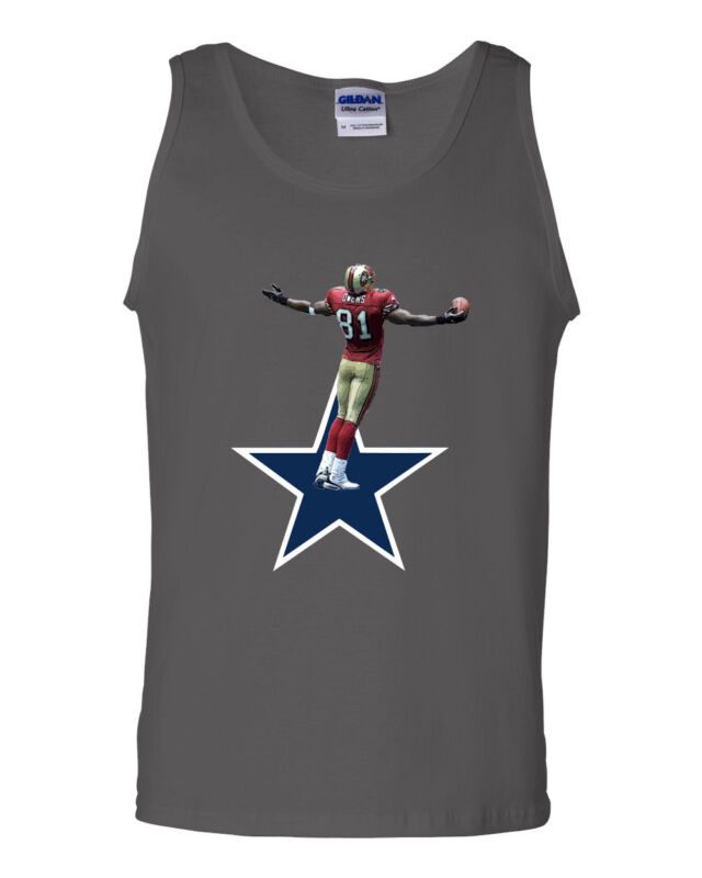 Terrell-Owens-San-Francisco-49Ers-Dallas-Cowboys-Star-Unisex-Tank-Top Terrell Owens San Francisco 49Ers Dallas Cowboys "Star" Unisex Tank Top