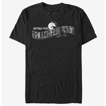 The Nightmare Before Christmas Greetings Halloween Town Kid Tee - Unisex T-Shirt HTS3714