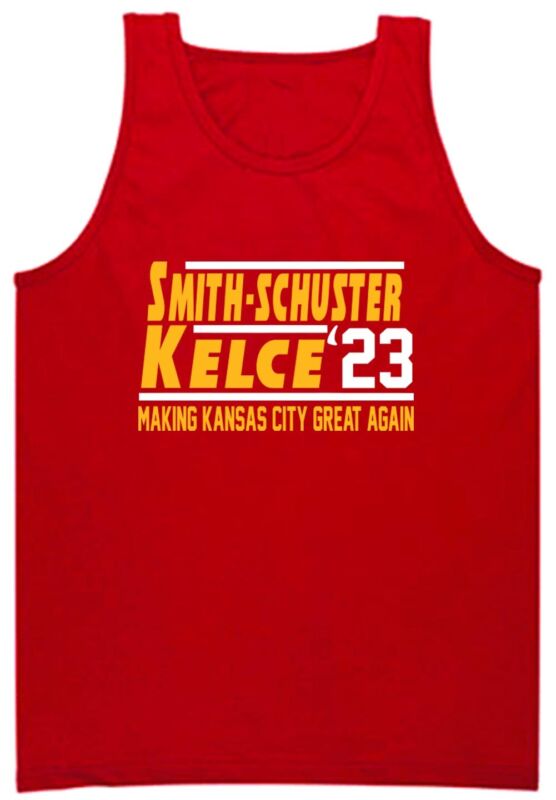 Travis-Kelce-Juju-Smith-Schuster-Kansas-City-Chiefs-23-Unisex-Tank-Top Travis Kelce Juju Smith-Schuster Kansas City Chiefs 23 Unisex Tank Top
