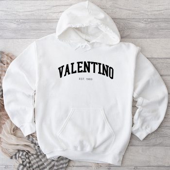 Valentino 1960 Luxury Logo Unisex Pullover Hoodie HTB0791