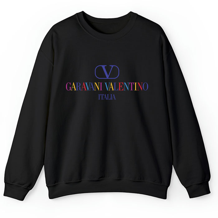 Valentino Garavani Italia Logo Luxury Crewneck Sweatshirt CSTB0561