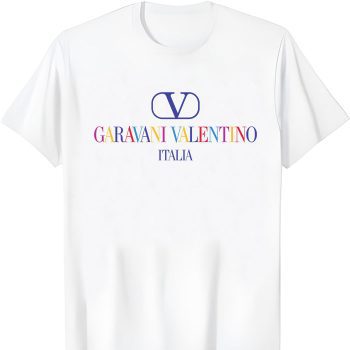 Valentino Garavani Italia Logo Luxury Unisex T-Shirt TTB1585