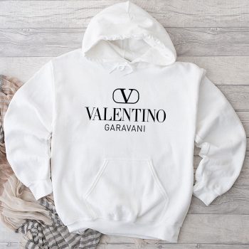 Valentino Garavani Luxury Logo Unisex Pullover Hoodie HTB0801