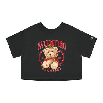 Valentino Garavani Teddy Bear Champion Women Cropped T-Shirt CTB2412