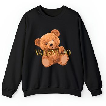 Valentino Teddy Bear Gold Luxury Crewneck Sweatshirt CSTB0556