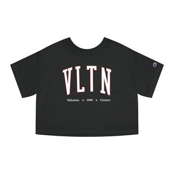Valentino Vltn Couture 1960 Luxury Champion Women Cropped T-Shirt CTB2386