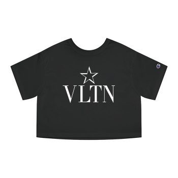 Valentino Vltn Star Logo Champion Women Cropped T-Shirt CTB2390