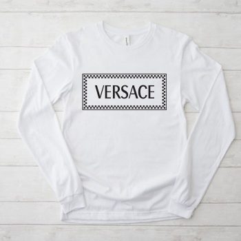 Versace Luxury Logo Kid Tee Unisex Longsleeve Shirt LTB0640