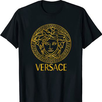 Versace Medusa Gold Luxury Logo Unisex T-Shirt TTB1662
