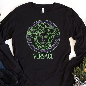 Versace Medusa Luxury Logo Kid Tee Unisex Longsleeve Shirt LTB0633