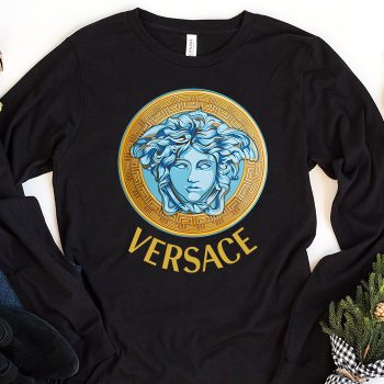 Versace Medusa Luxury Logo Kid Tee Unisex Longsleeve Shirt LTB0670