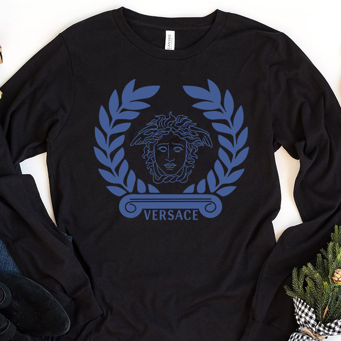 Versace Medusa Luxury Logo Kid Tee Unisex Longsleeve Shirt LTB0671