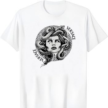 Versace Medusa Snake Gold Luxury Logo Unisex T-Shirt TTB1695