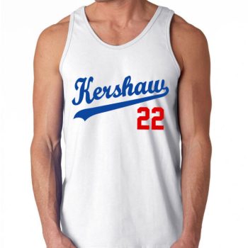White Clayton Kershaw Los Angeles Dodgers "Kershaw" Unisex Tank Top