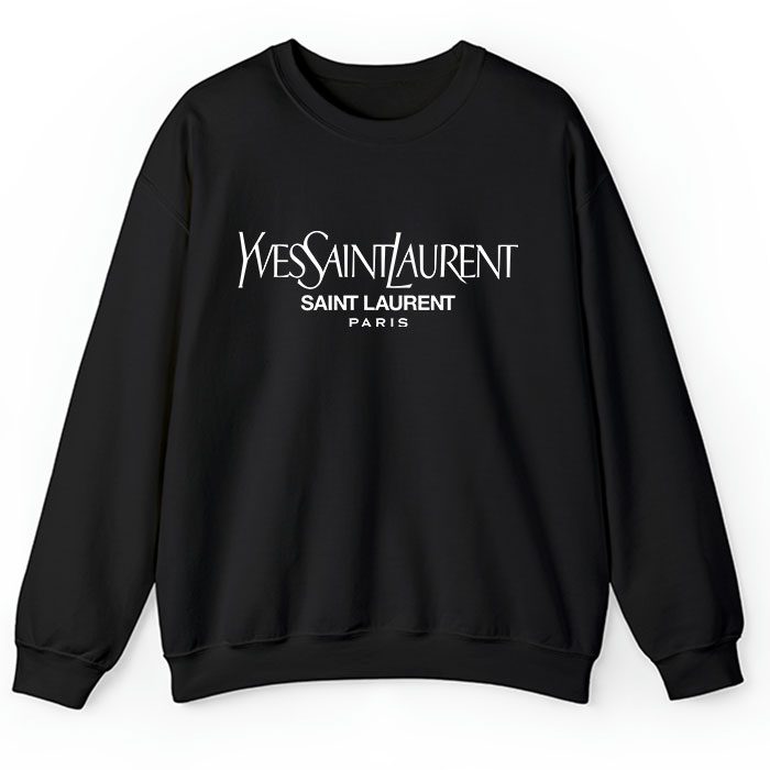 Yves Saint Laurent Logo Luxury Crewneck Sweatshirt CSTB0679