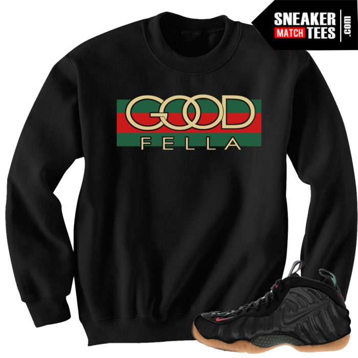 Gucci Foams Sweatshirts To Match Good Fella Crewneck Black