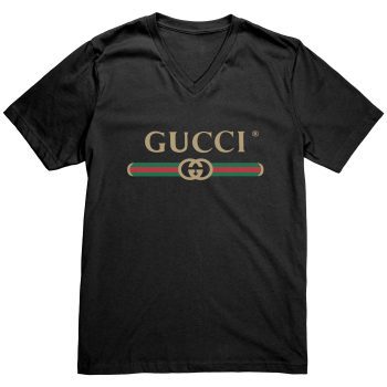 Gucci Logo 2024 Mens V-Neck Shirt