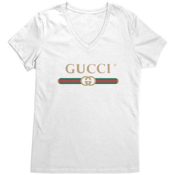 Gucci Logo 2024 Womens V-Neck Shirt