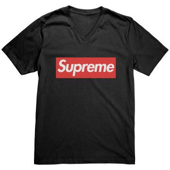 Supreme Box Logo Mens V-Neck Shirt
