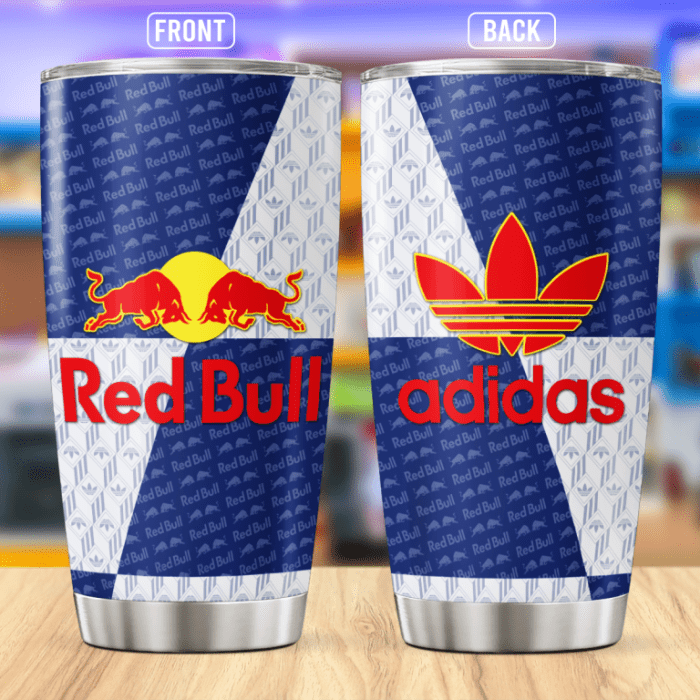 Adidas Red Bull Stainless Steel Tumbler 20oz